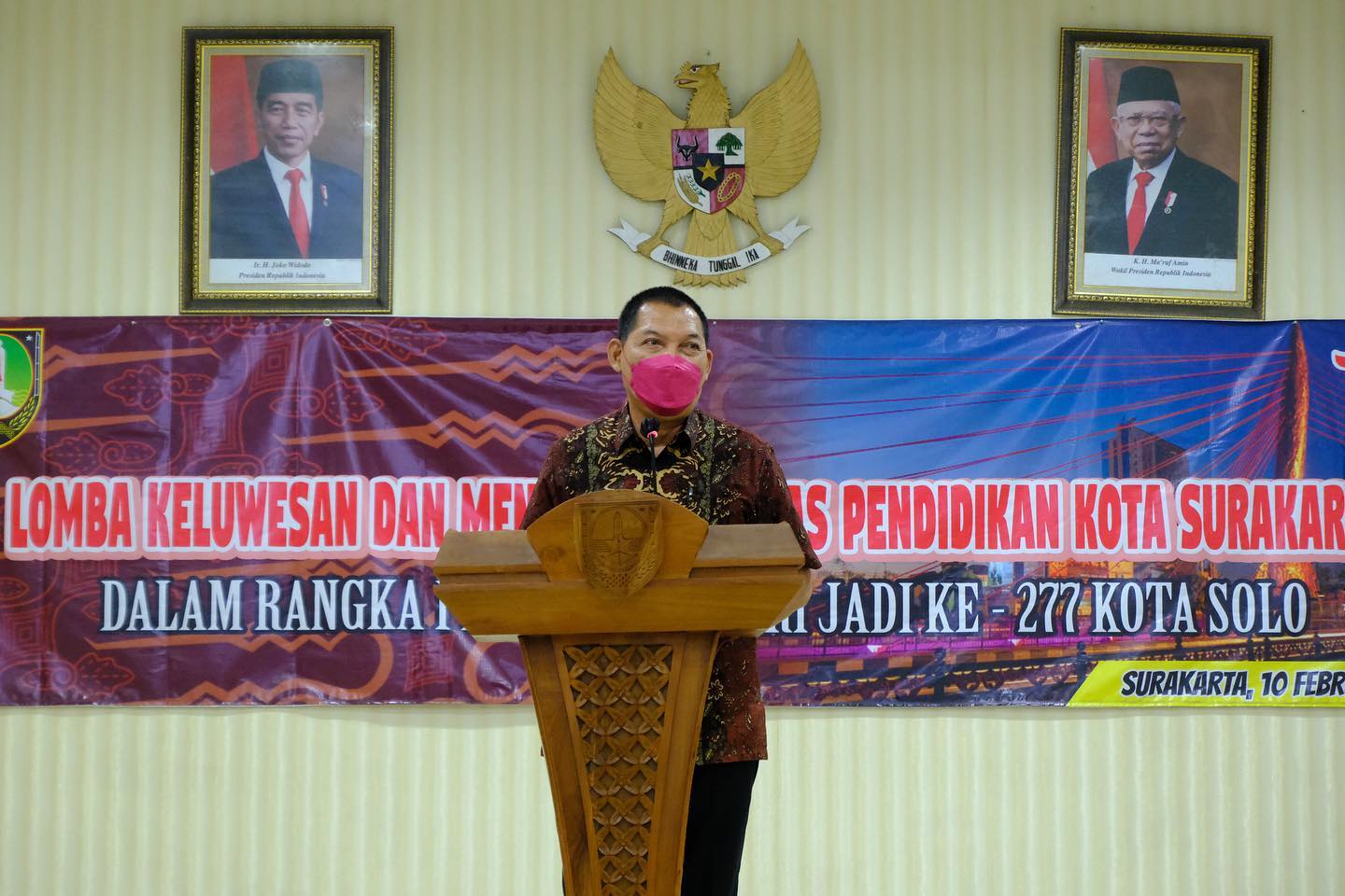 Lomba dalam rangka peringatan Hari Jadi ke 277 Kutha Sala 