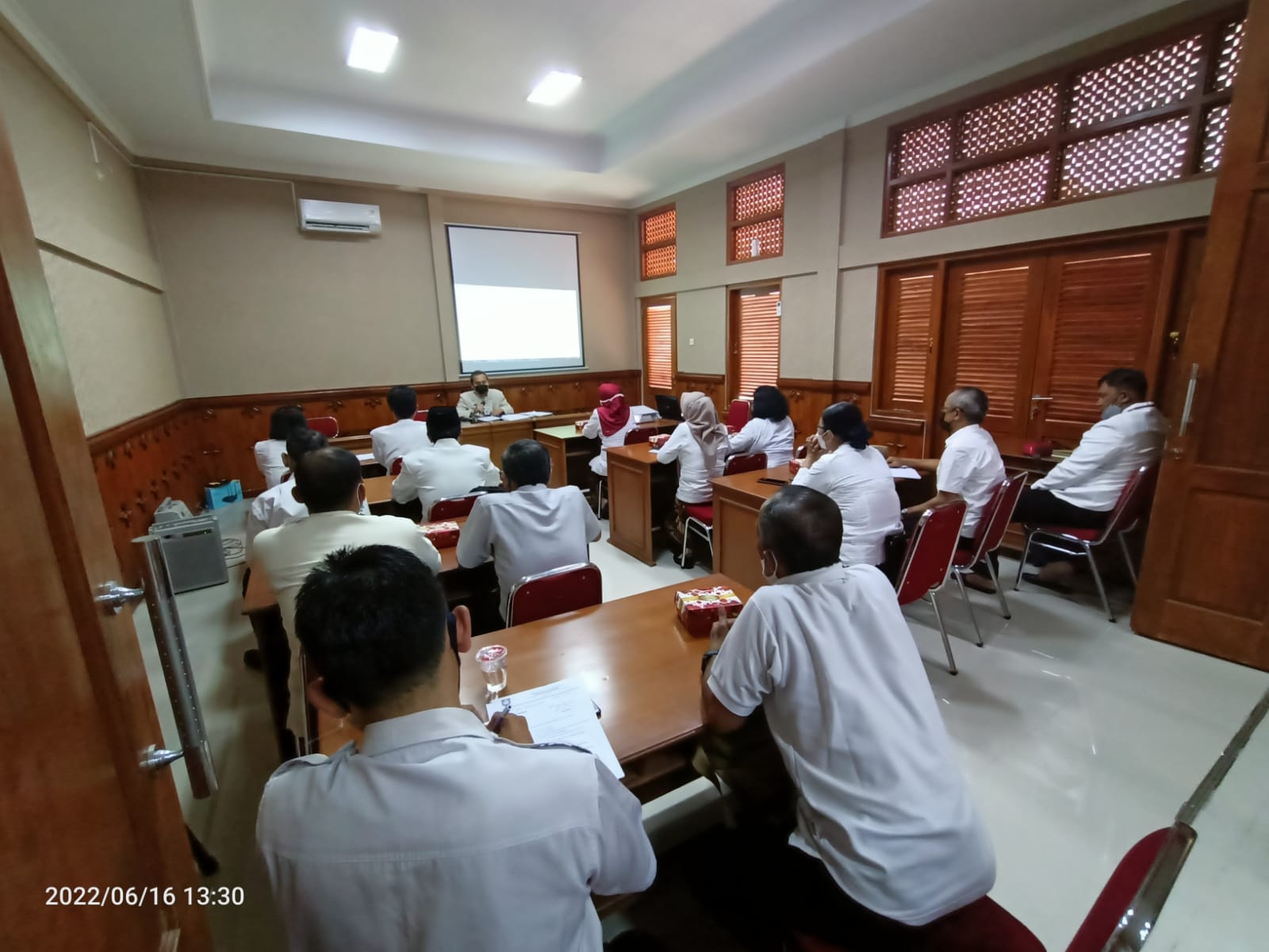 Kegiatan Koordinasi Persiapan Lelang Penjualan Barang Milik Daerah berupa Bongkaran Rehab DAK 2021