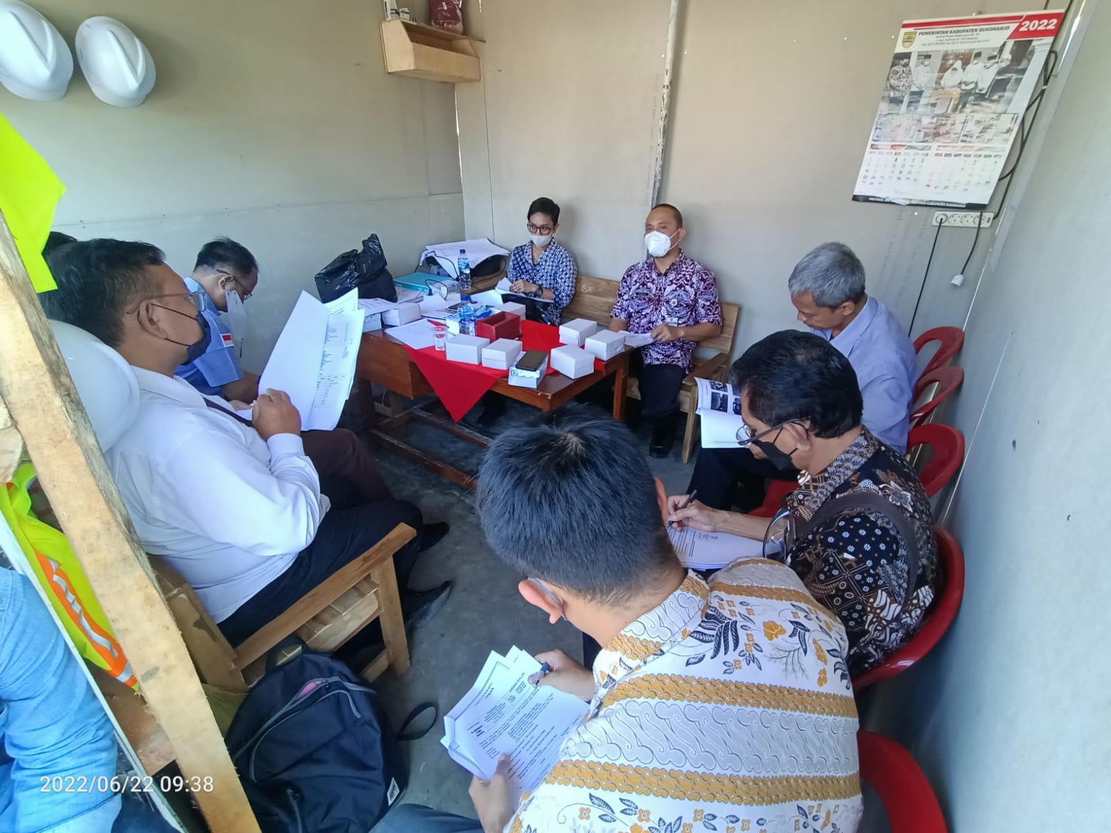 Rapat Evaluasi I - Pembangunan SDN Bayan