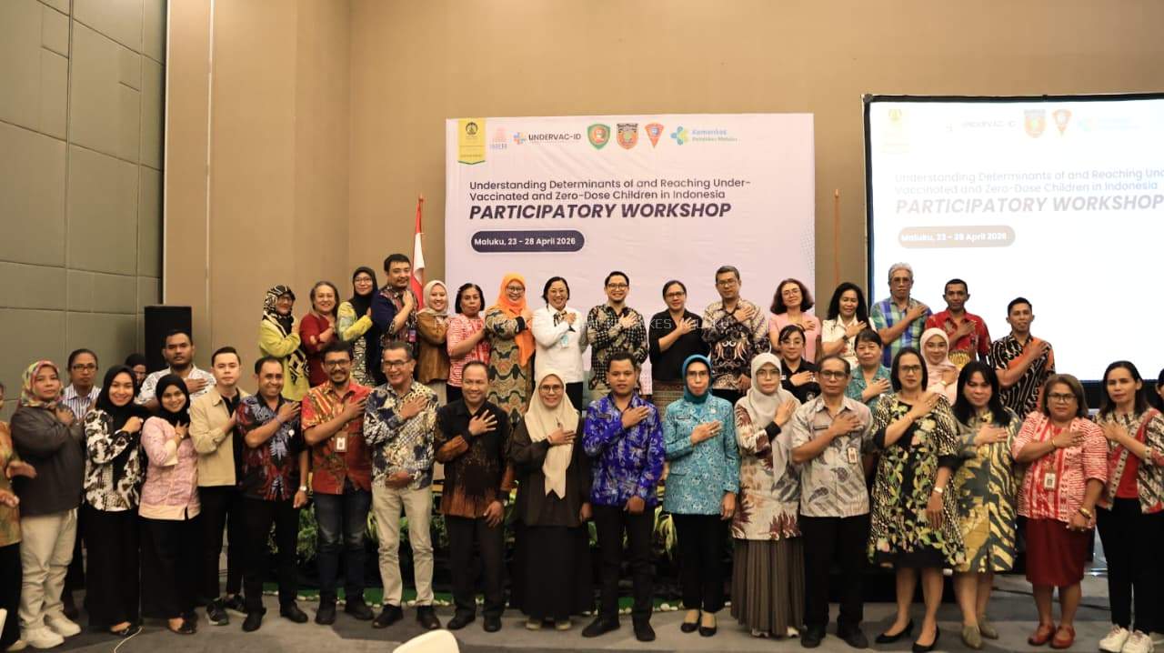 Direktur Poltekkes Kemenkes Maluku Berpartisipasi dalam Workshop  UNDERVAC-ID untuk Perkuat Cakupan Imunisasi Anak di Provinsi Maluku